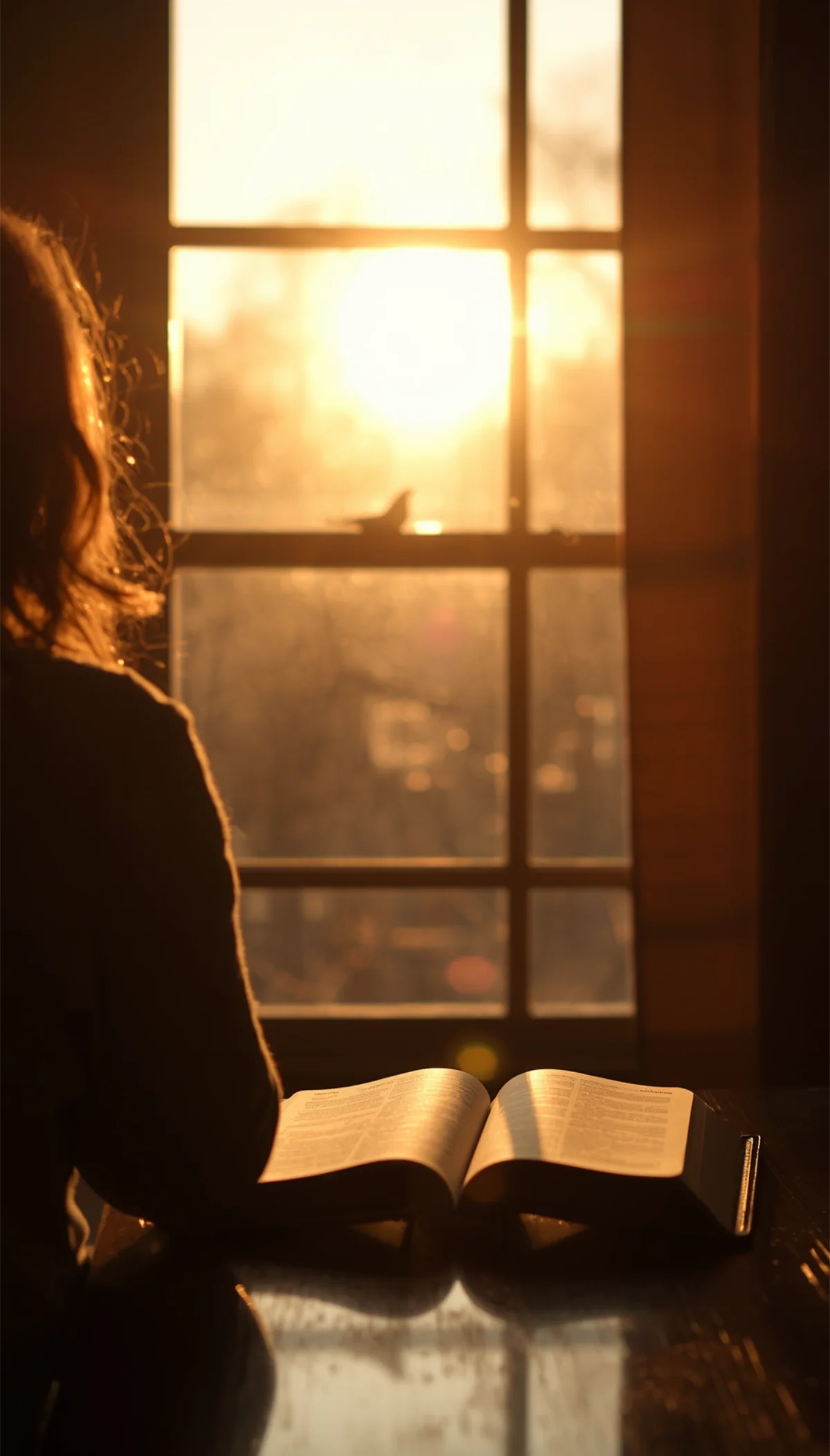 Open hands held upward in a posture of receiving — surrendered to God's blueprint and calling